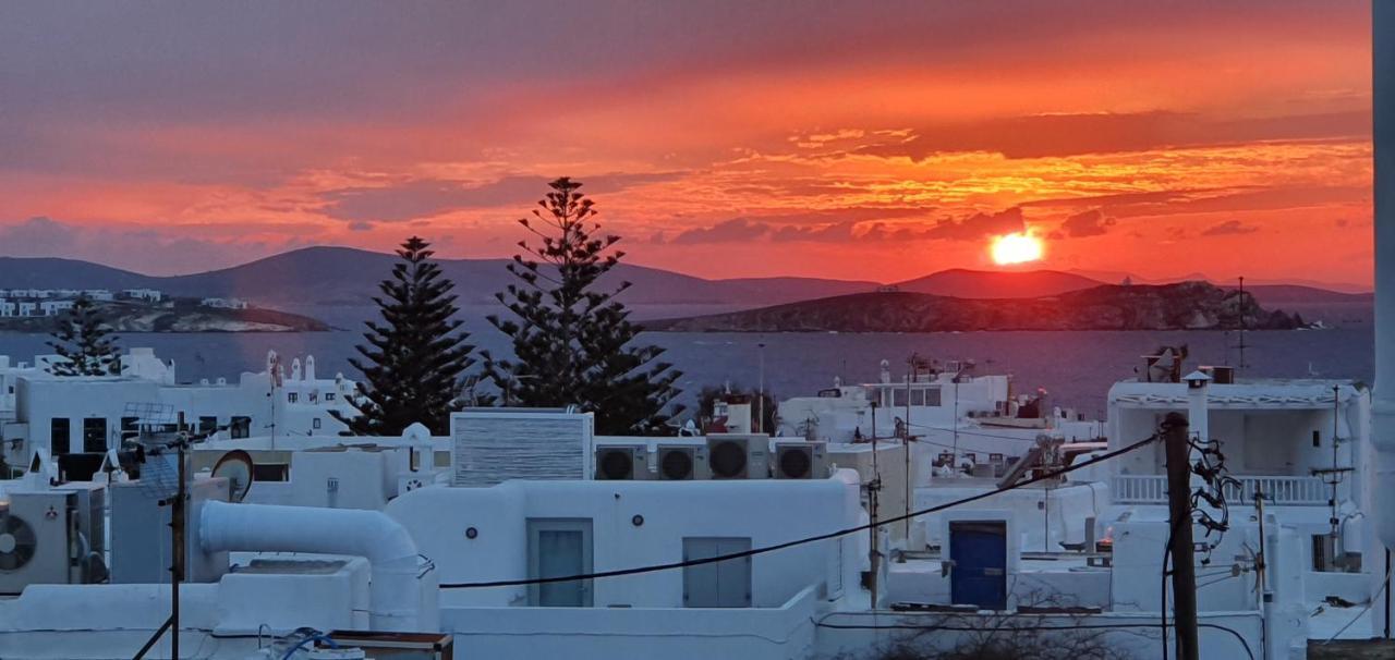 Floral Villa With Marvelous View To Mykonos Town Dış mekan fotoğraf