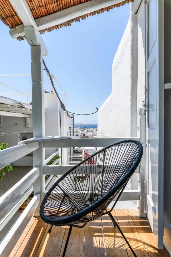 Floral Villa With Marvelous View To Mykonos Town Dış mekan fotoğraf