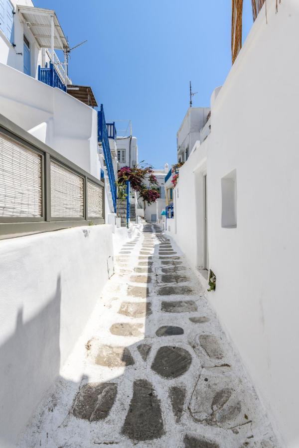 Floral Villa With Marvelous View To Mykonos Town Dış mekan fotoğraf